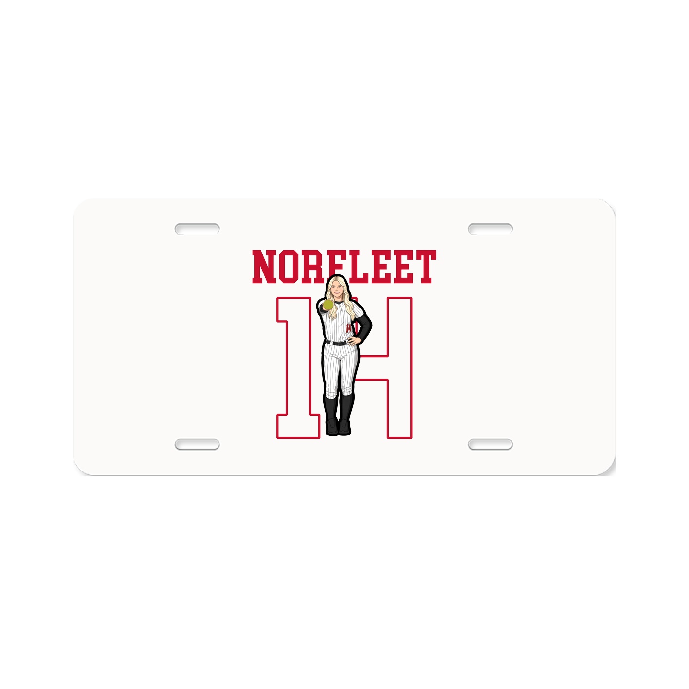 License Plate — Shirsey in Classic