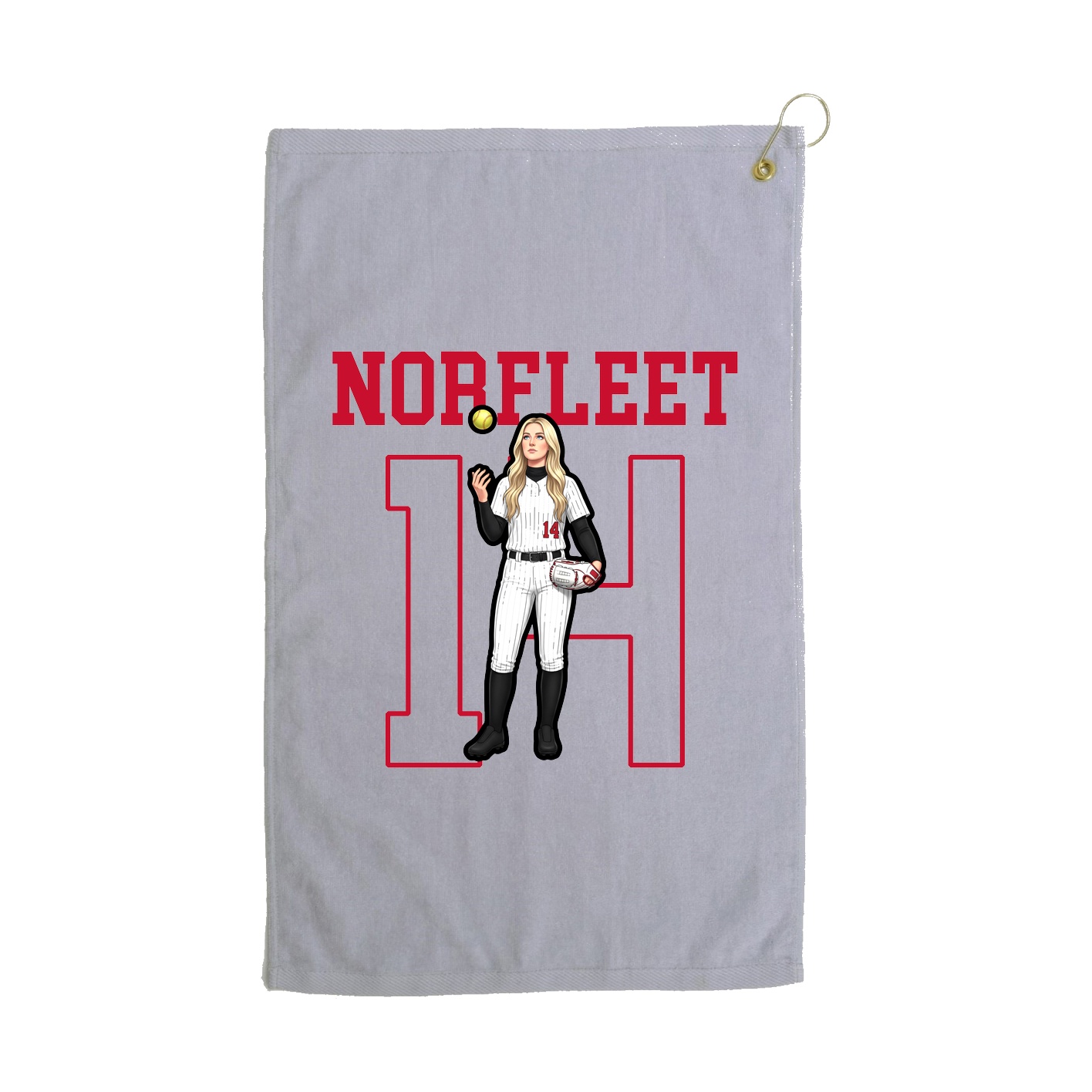 Golf Towel — Shirsey in Grey