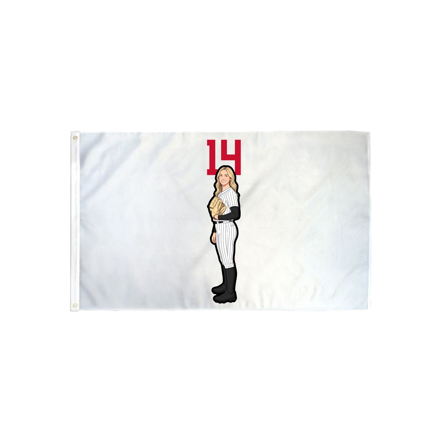 3x5 Flag — Number Top in Classic