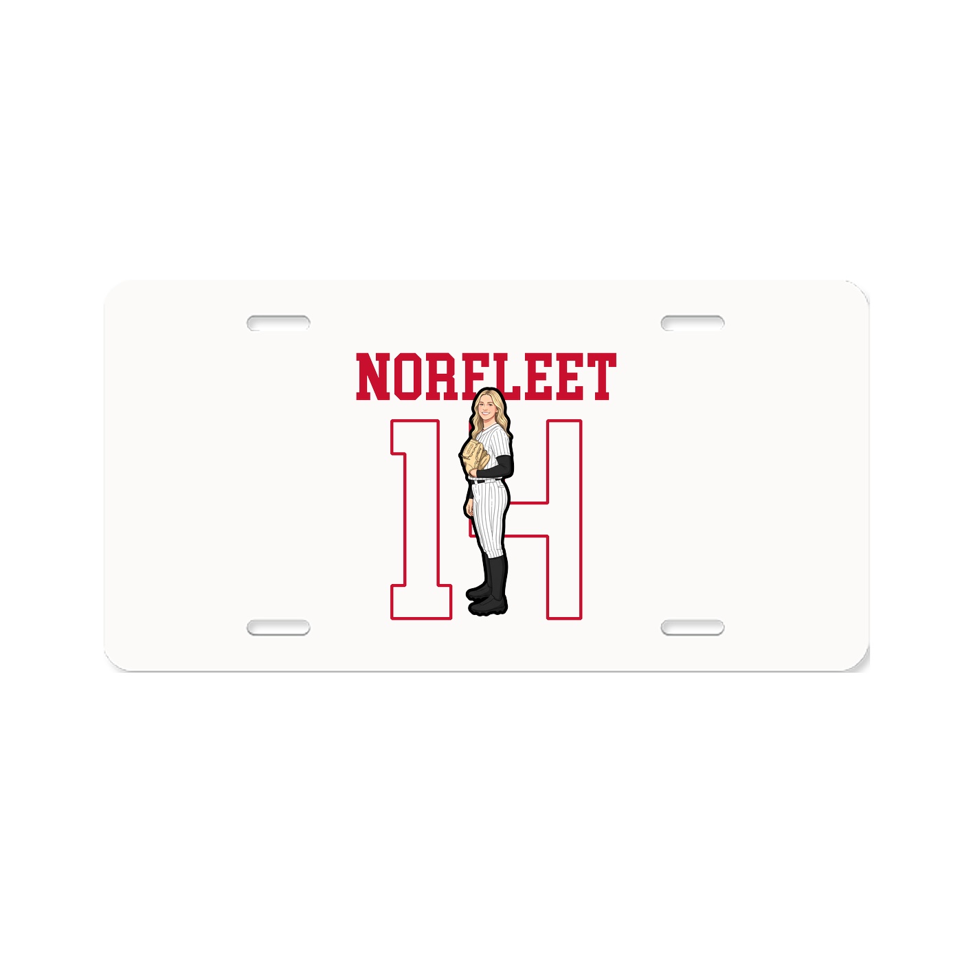 License Plate — Shirsey in Classic
