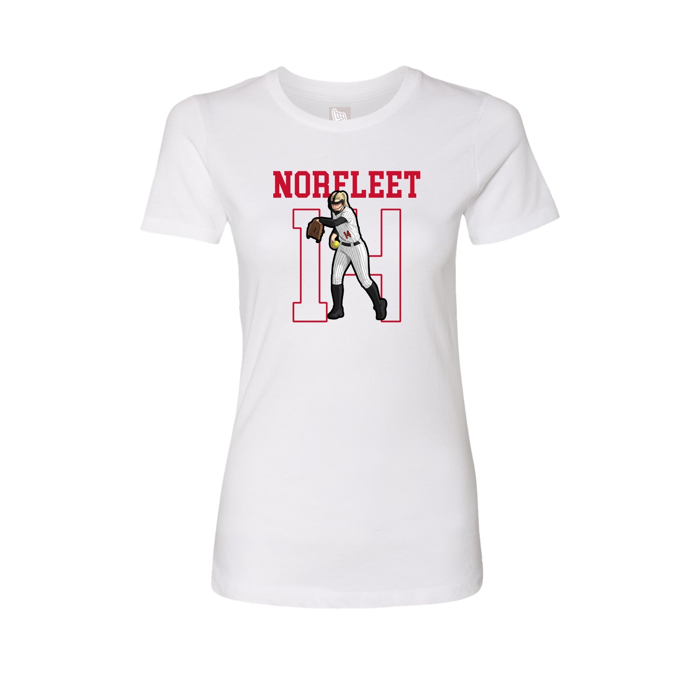 Fitted Women's Tee — Shirsey in White