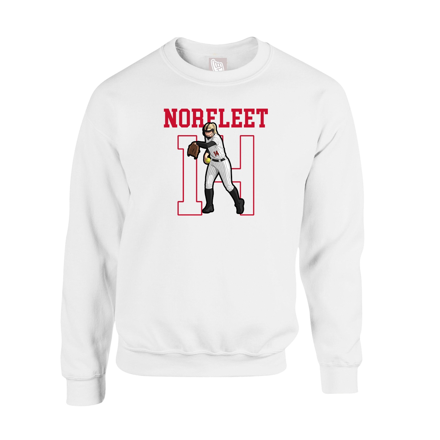 Fleece Crew — Shirsey in White