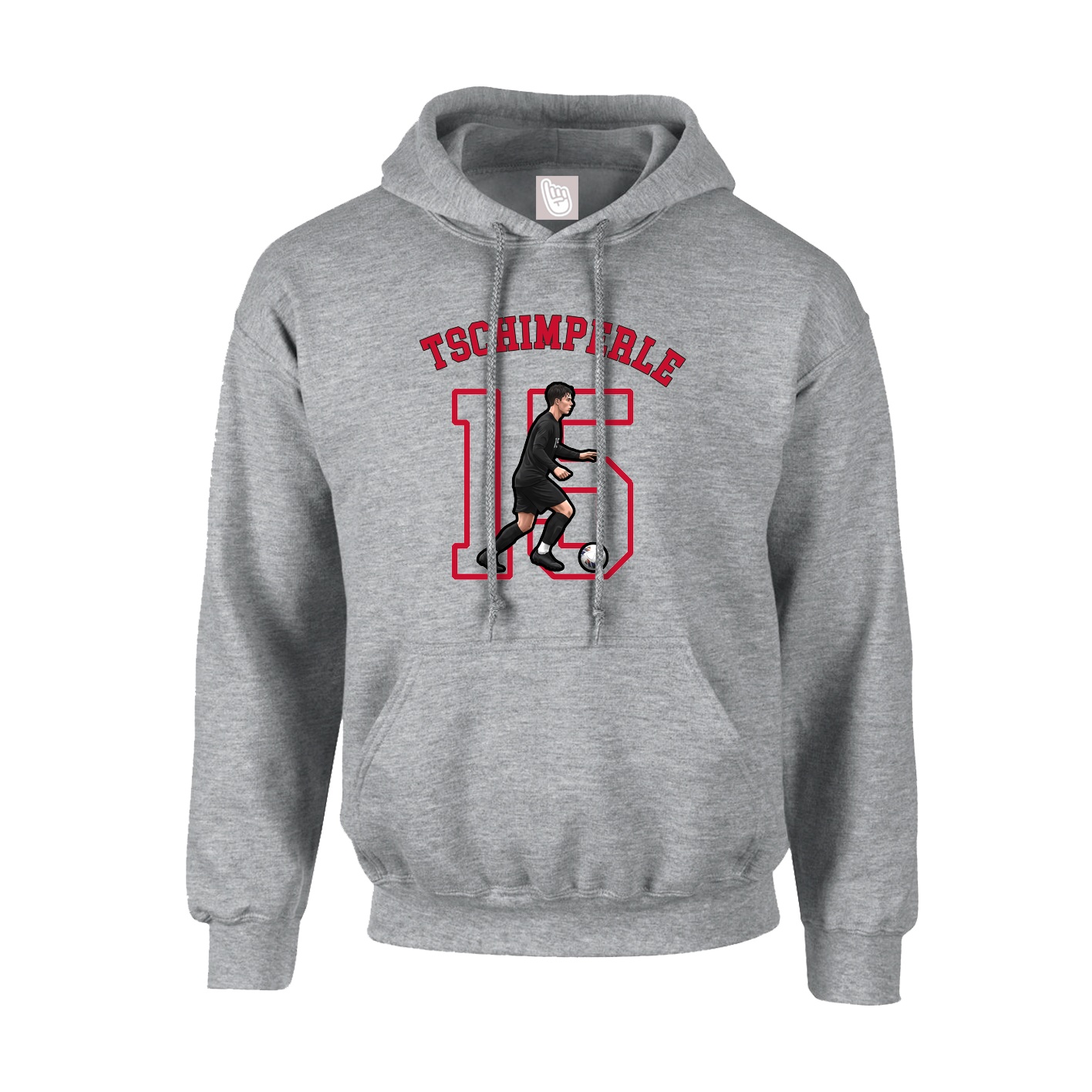 Youth Hoodie — Shirsey Arch in Grey