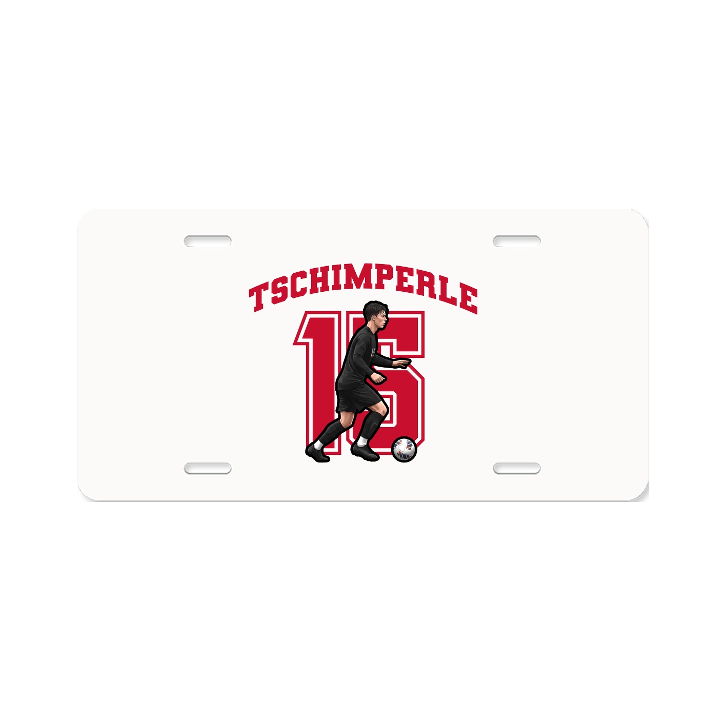 License Plate — Number in Classic