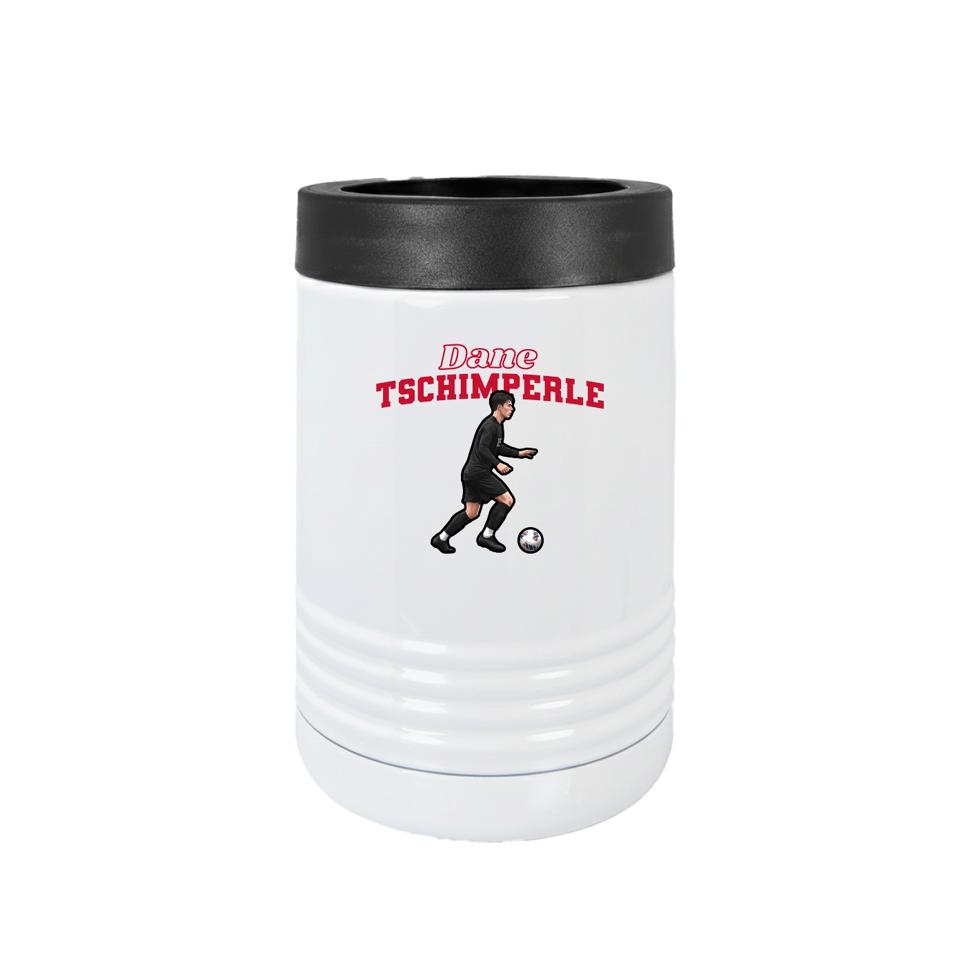 Beverage Holder — Name Arch in White