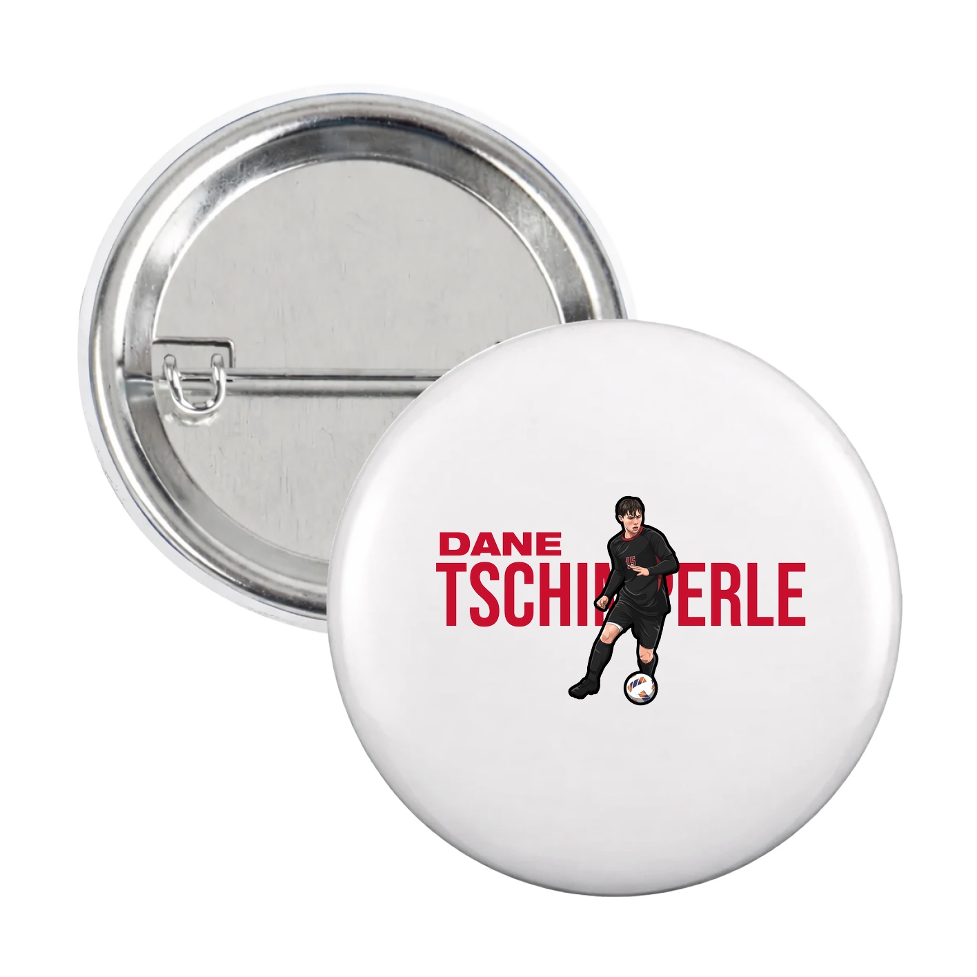 Game Day Button — Player Name in White