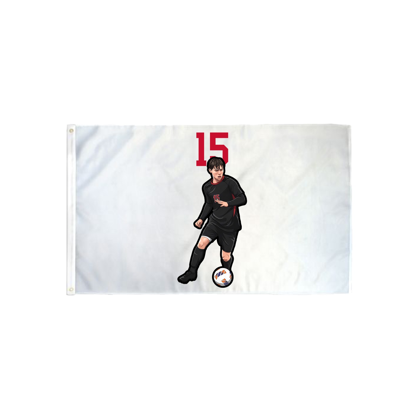 3x5 Flag — Number Top in Classic