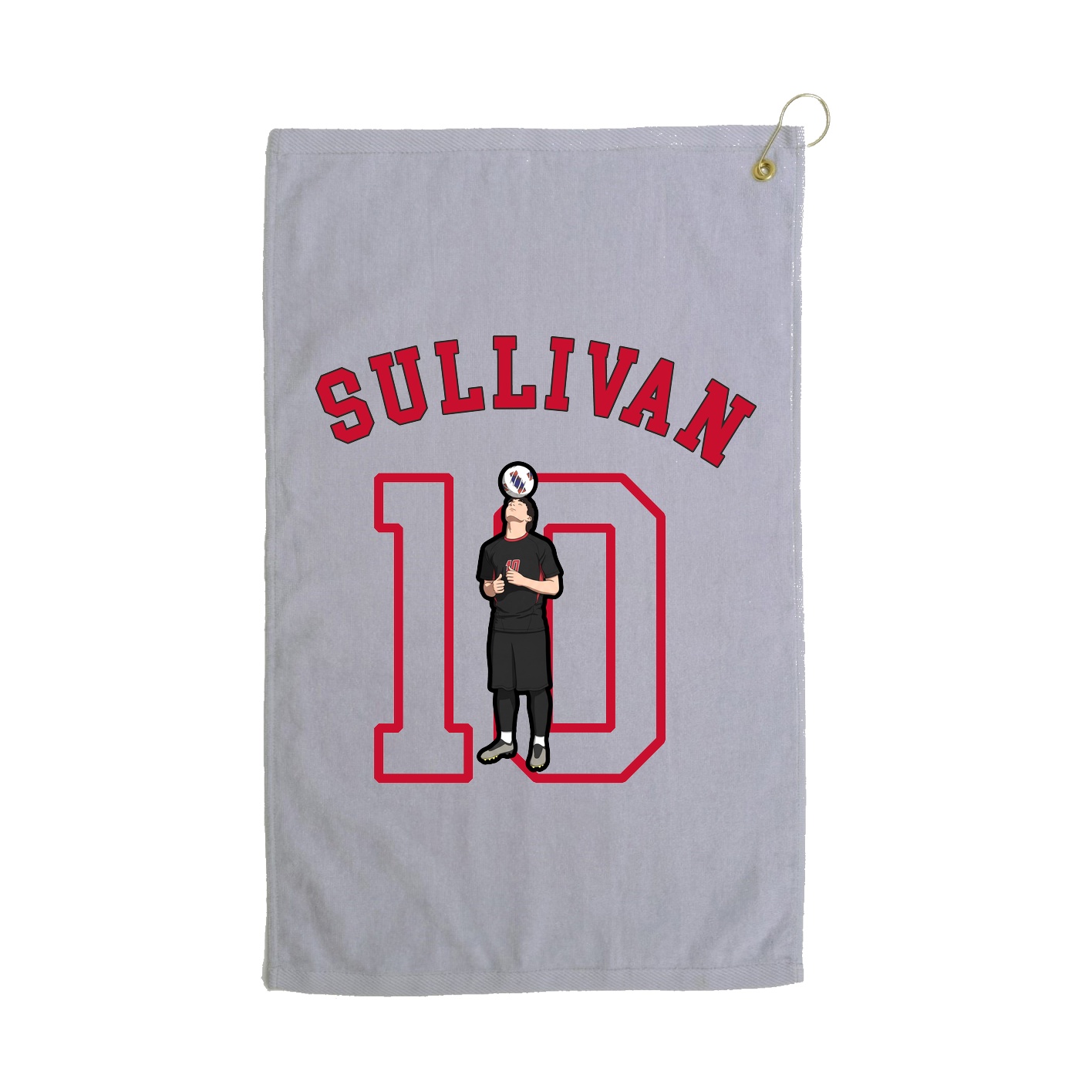 Golf Towel — Shirsey Arch in Grey