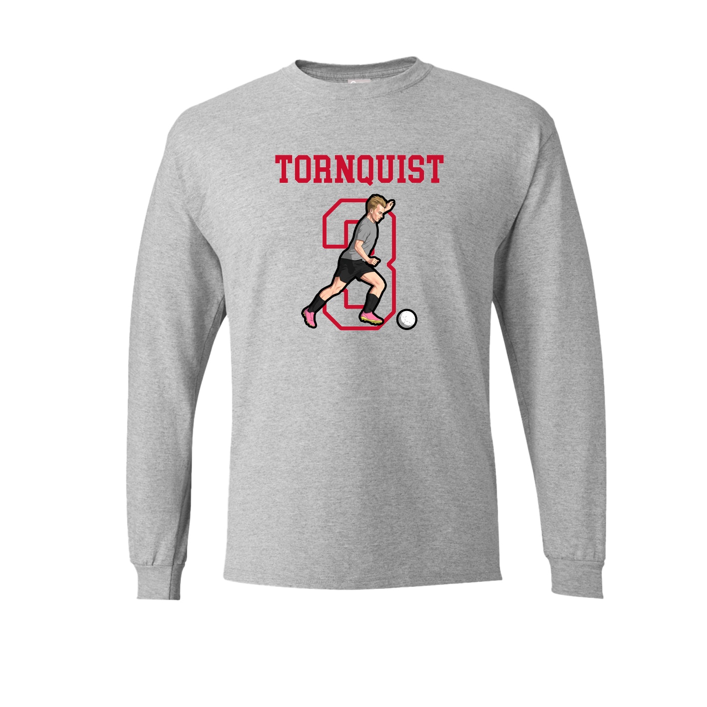 Long Sleeve Tee — Shirsey in Grey