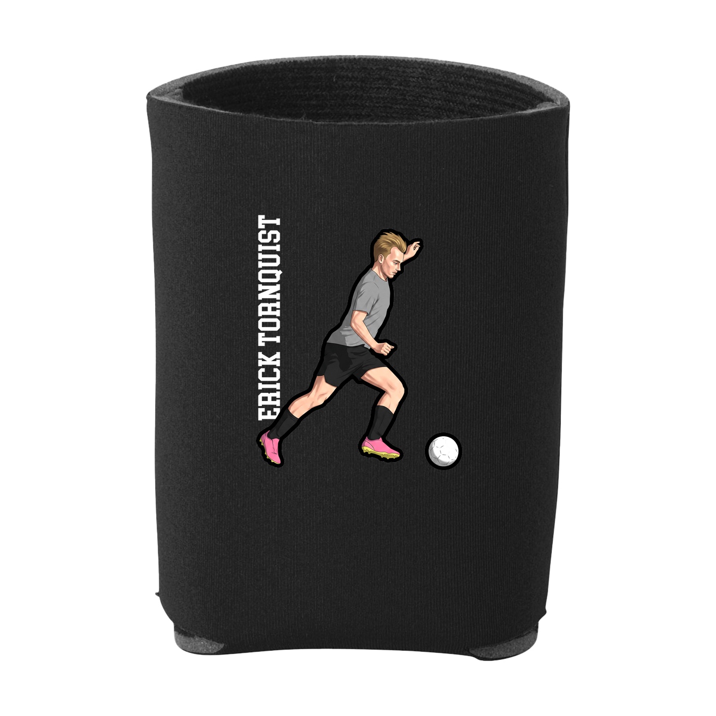 Can Holder — Name Vertical in Black