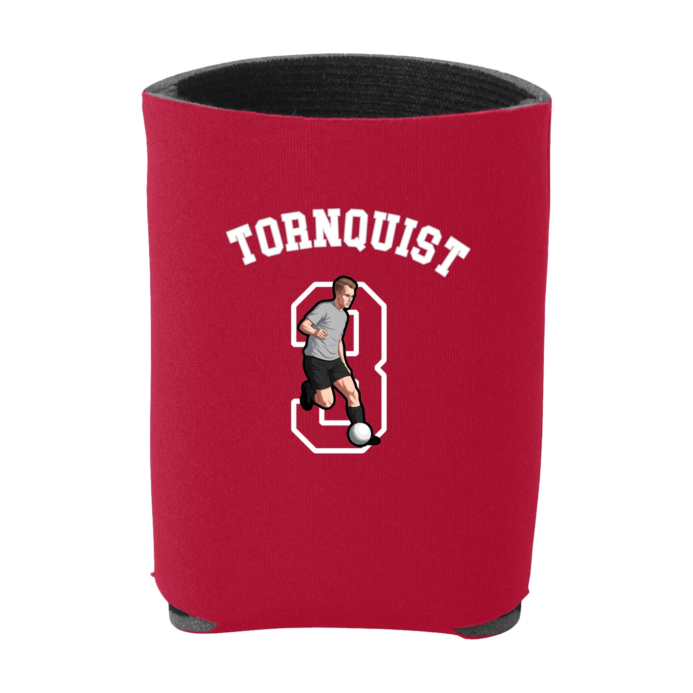 Can Holder — Shirsey Arch in Red