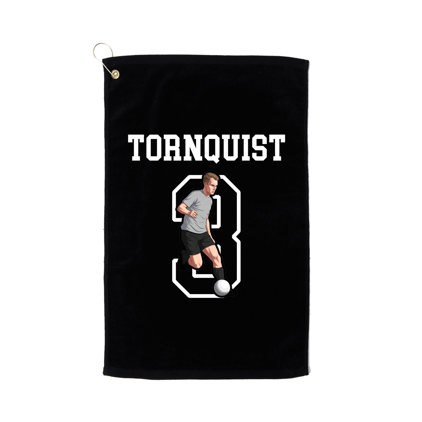 Golf Towel — Shirsey in Black