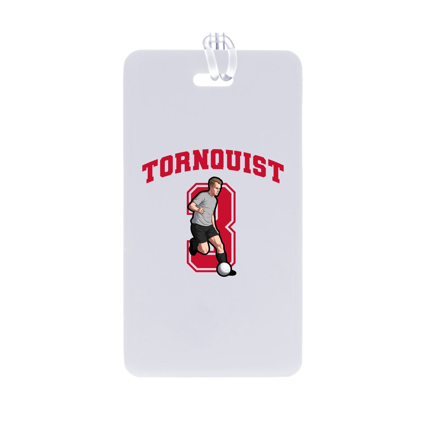 Bag Tag — Number in Classic
