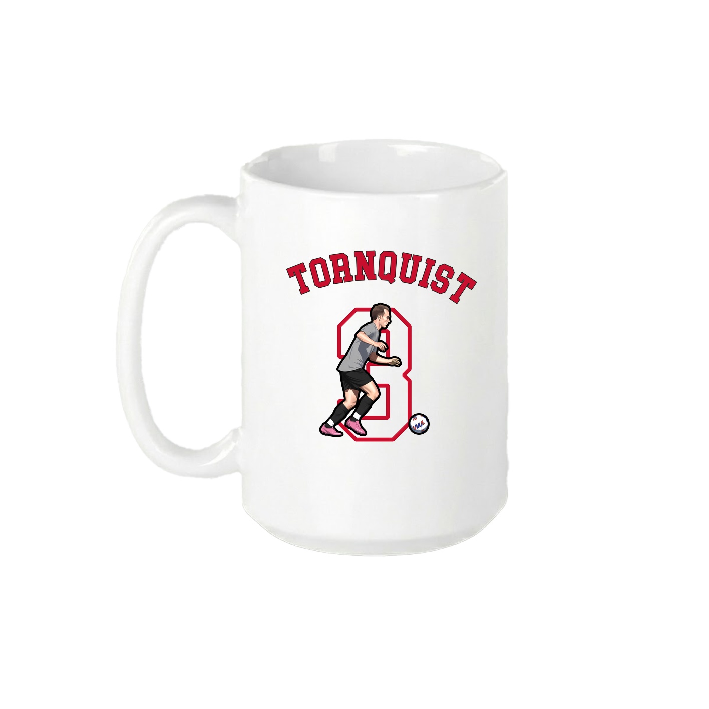 15oz Coffee Mug — Shirsey Arch in White