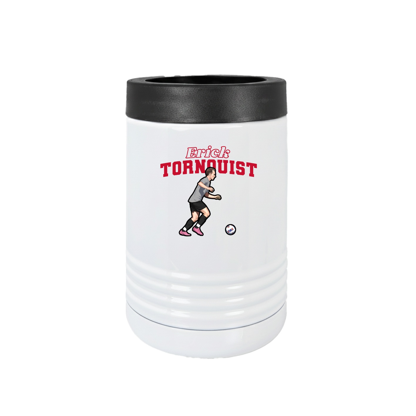 Beverage Holder — Name Arch in White