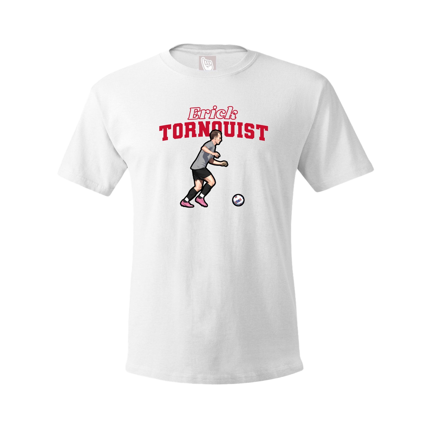 Tee — Name Arch in White