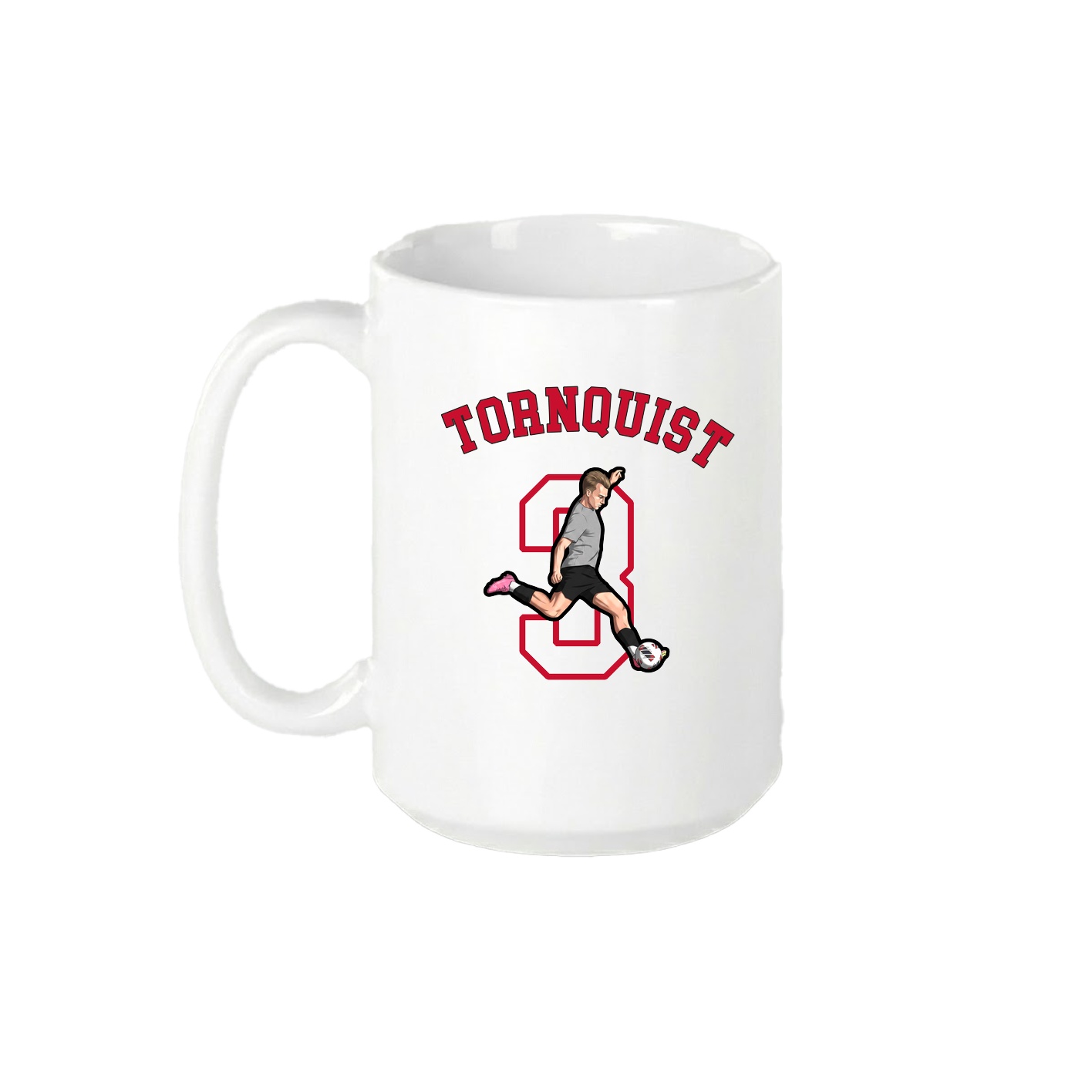 15oz Coffee Mug — Shirsey Arch in White