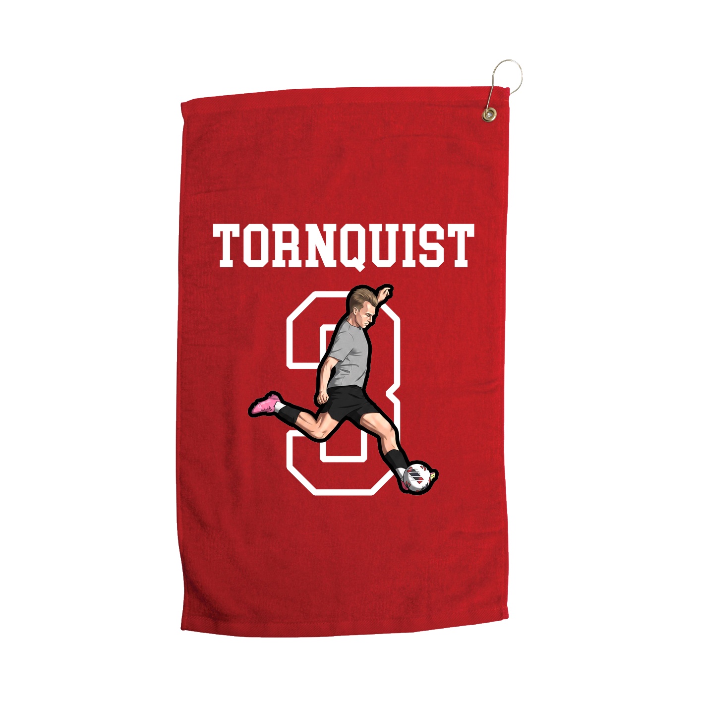Golf Towel — Shirsey in Red