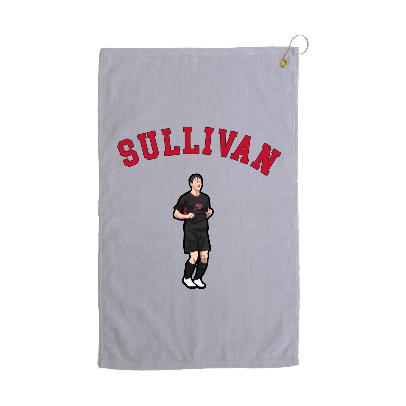 Golf Towel — Shirsey Arch in Grey
