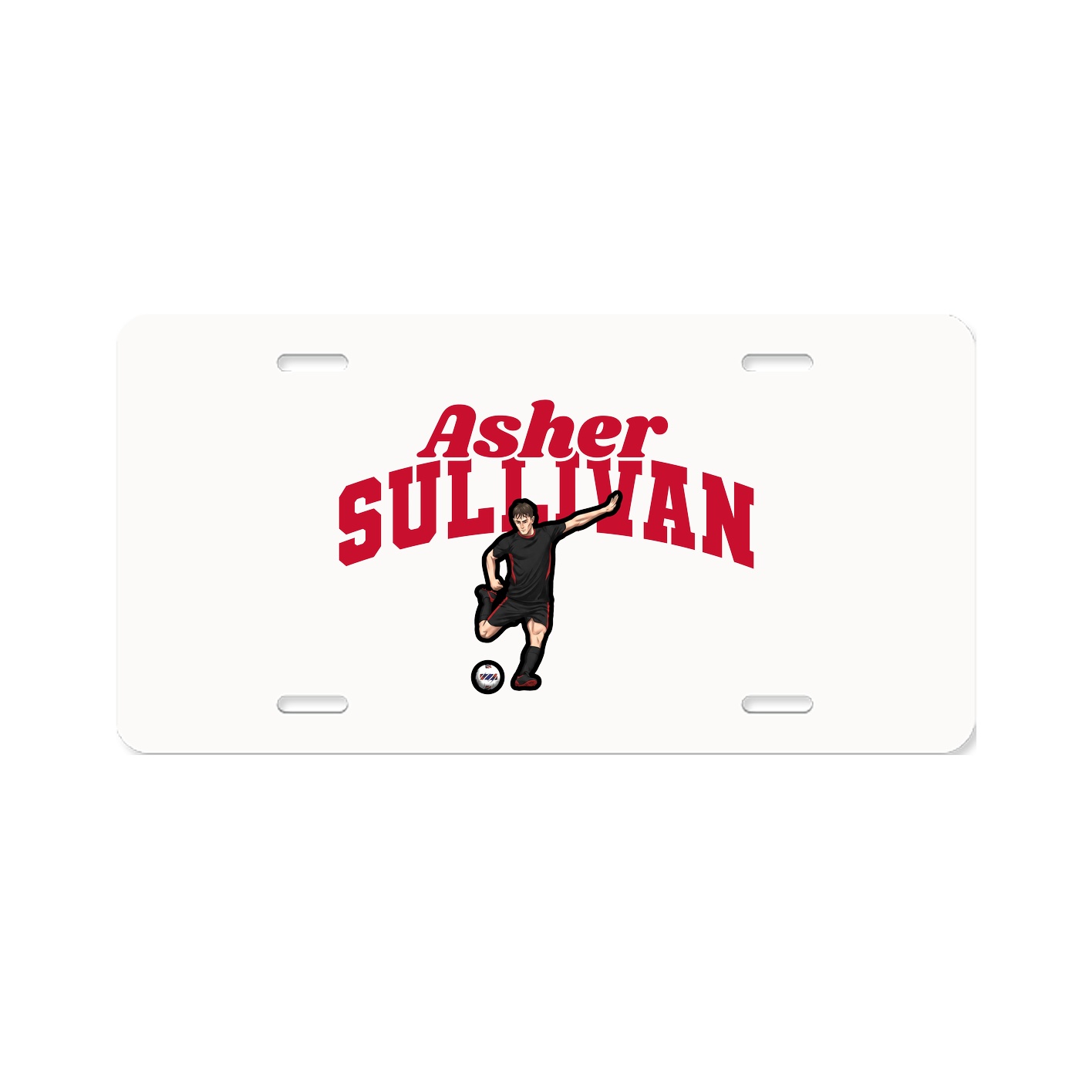 License Plate — Signature Arch in Classic