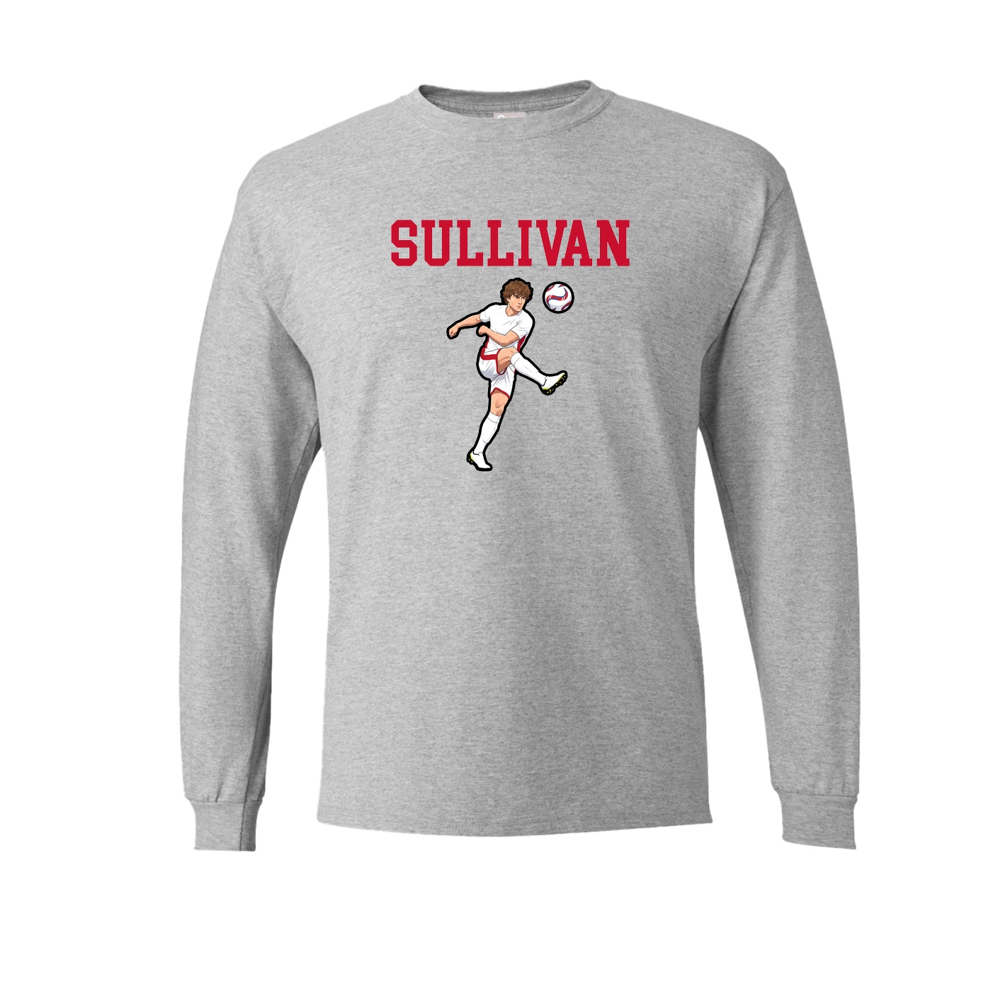 Long Sleeve Tee — Shirsey in Grey