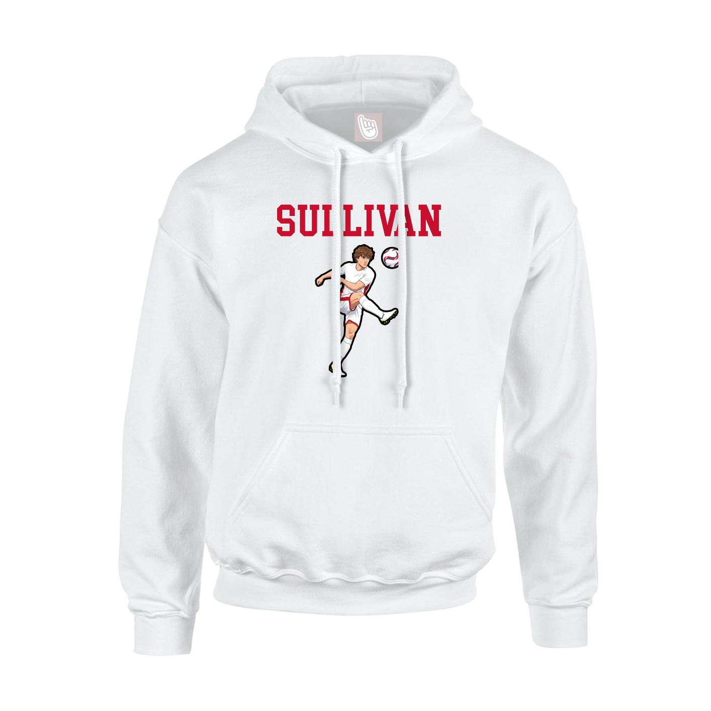 Youth Hoodie — Shirsey in White