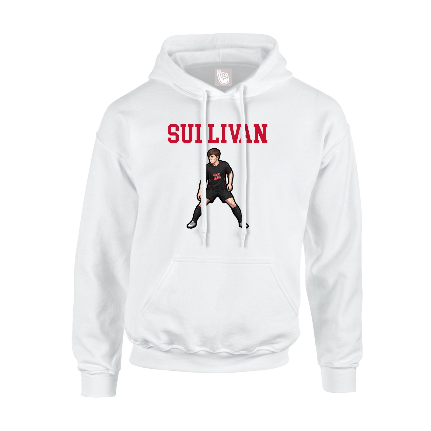 Hoodie — Shirsey in White