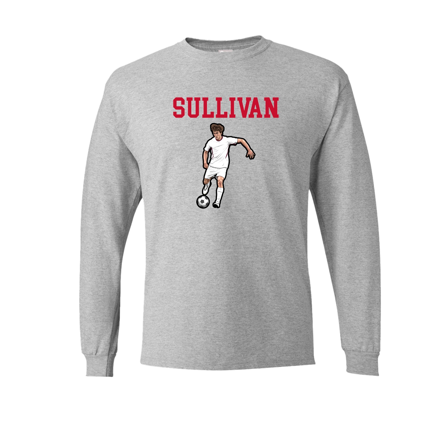 Long Sleeve Tee — Shirsey in Grey
