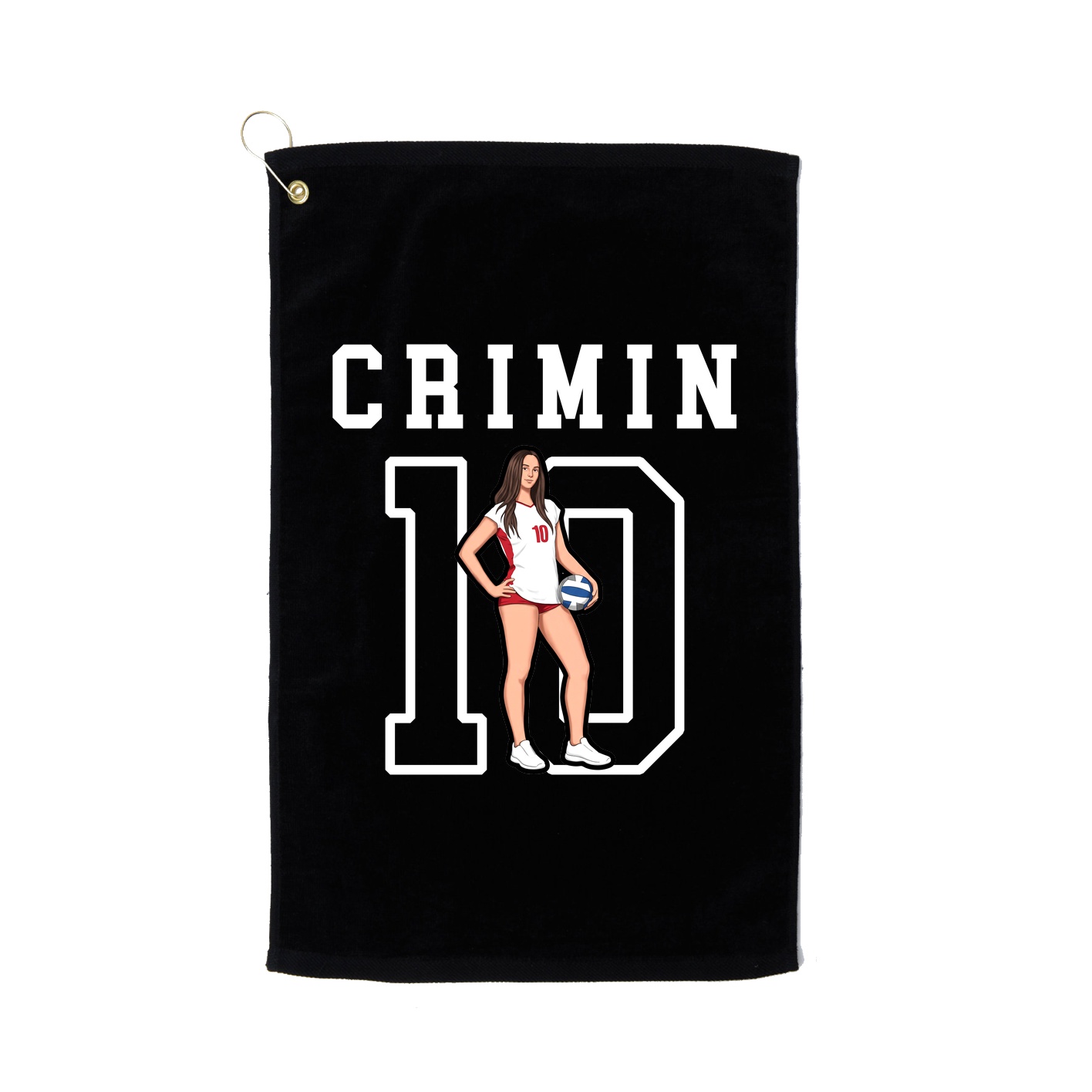 Golf Towel — Shirsey in Black