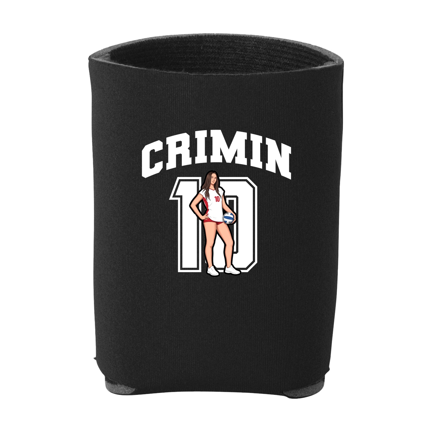 Can Holder — Number in Black