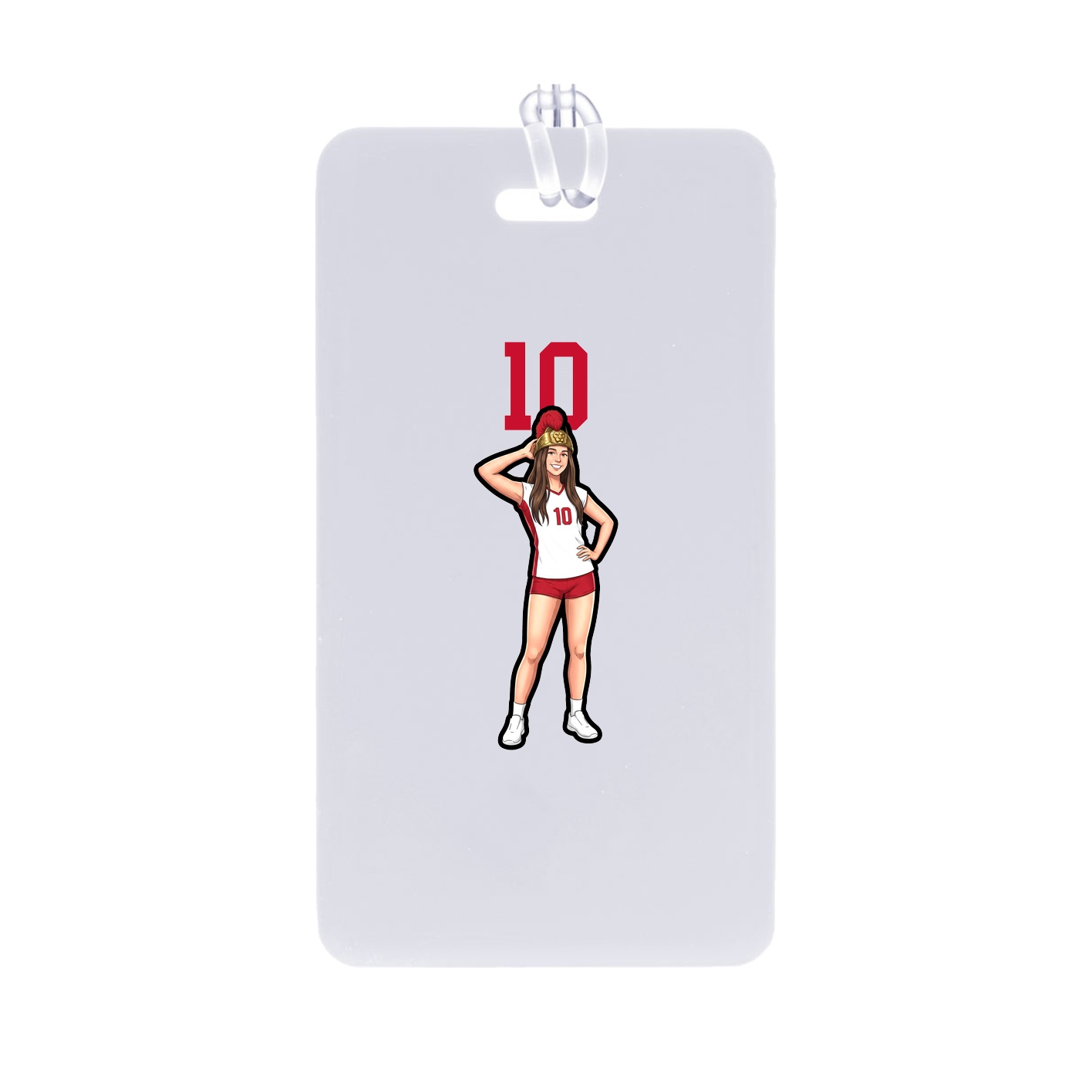 Bag Tag — Number Top in Classic