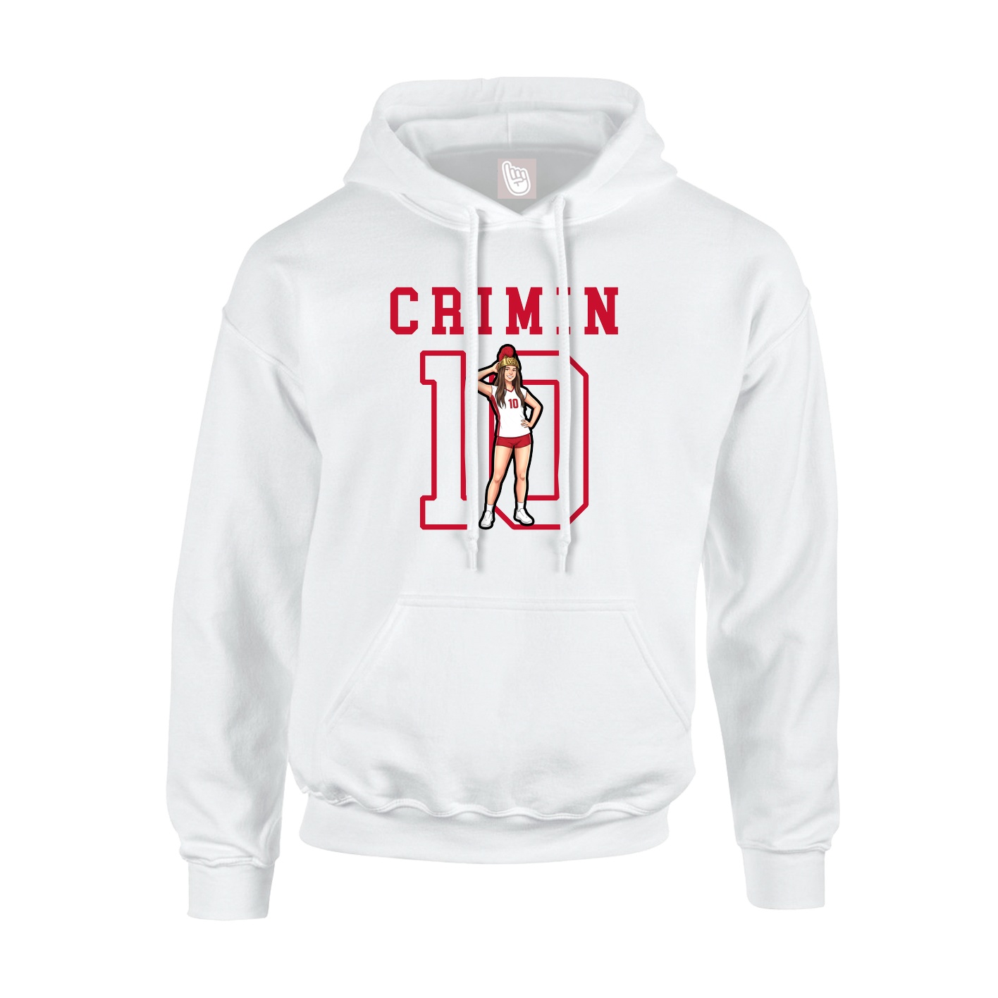 Youth Hoodie — Shirsey in White