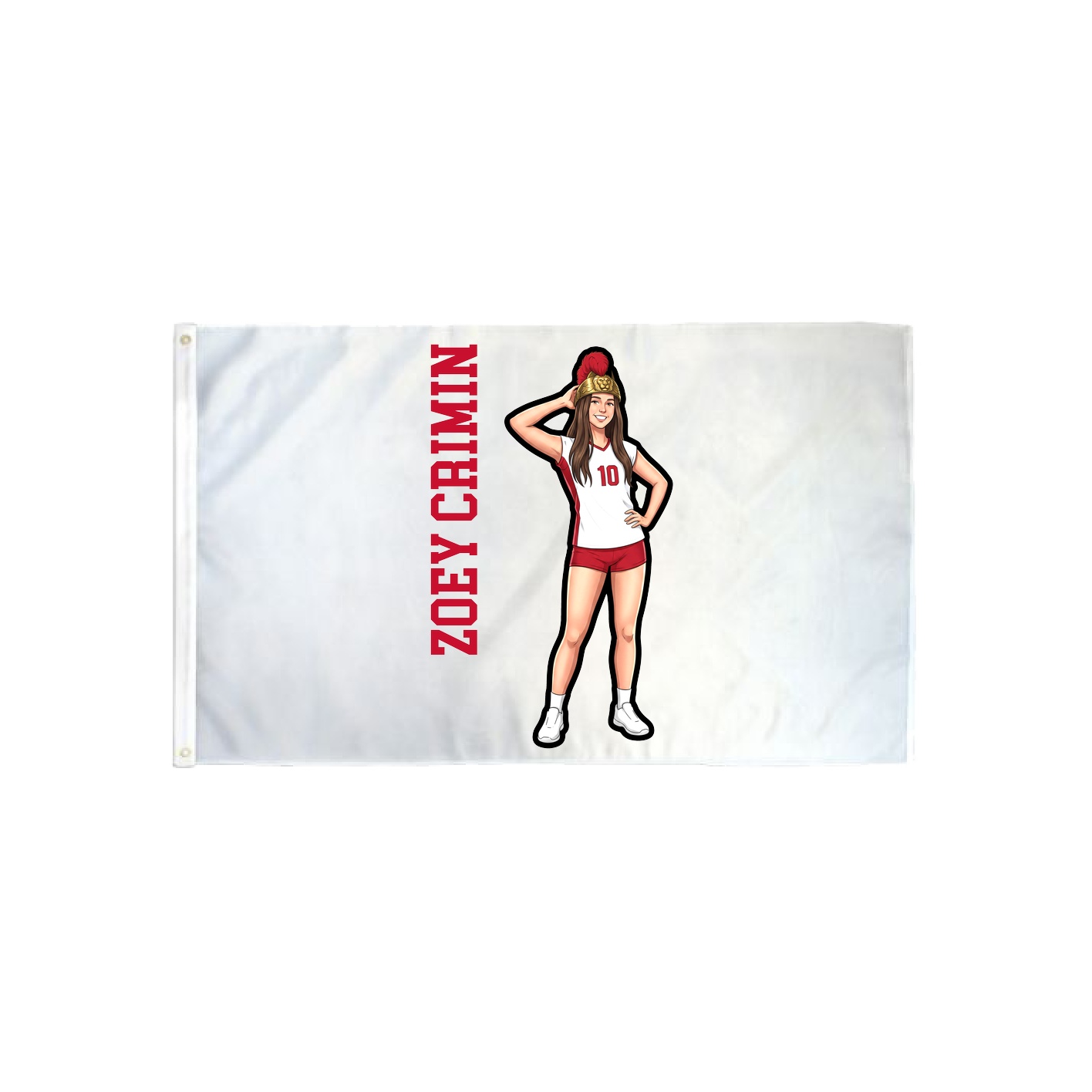 3x5 Flag — Name Vertical in Classic