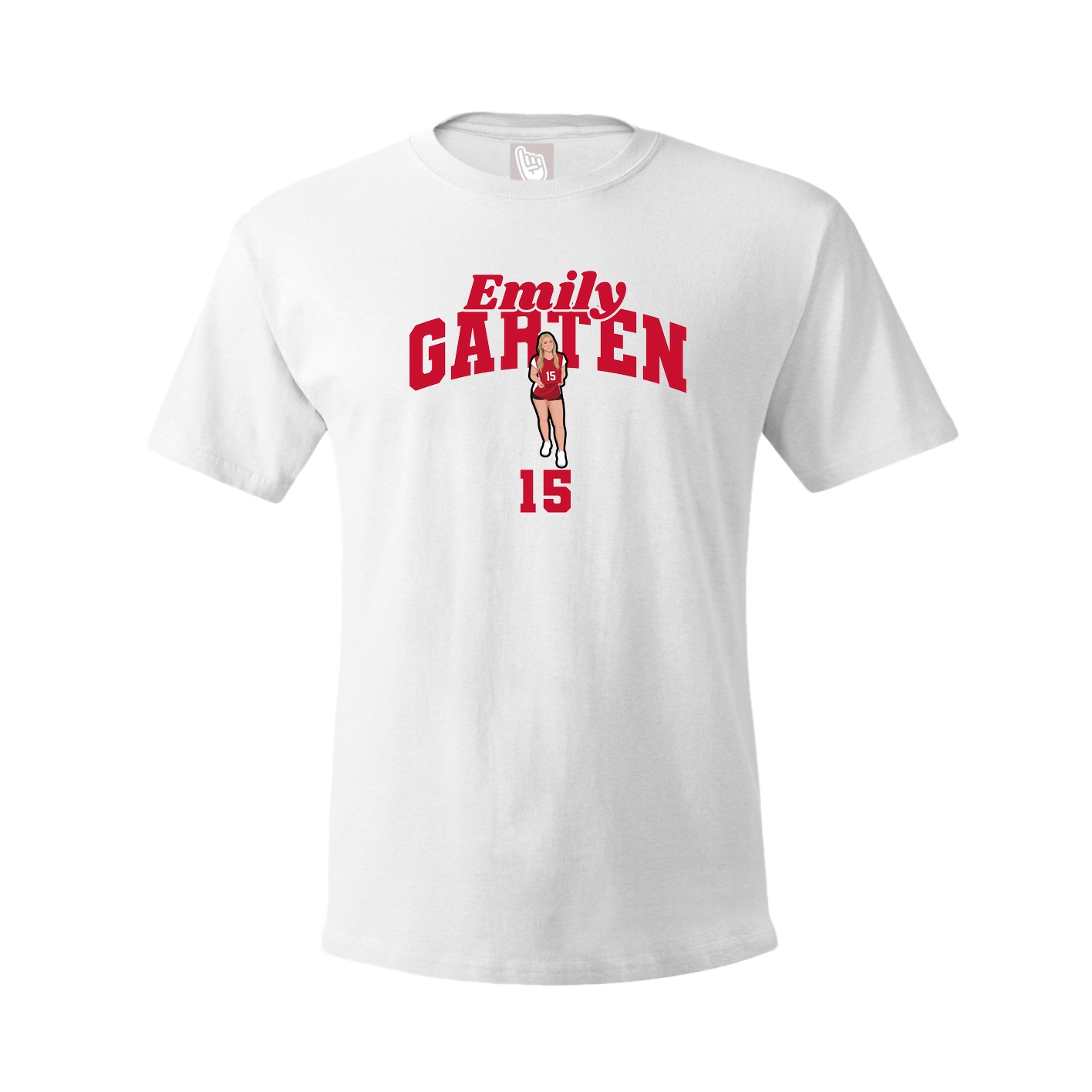 Tee — Signature Arch in White