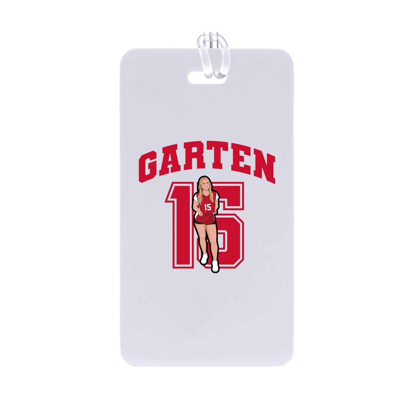 Bag Tag — Number in Classic