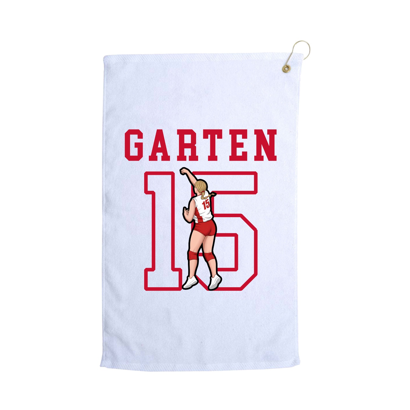 Golf Towel — Shirsey in White