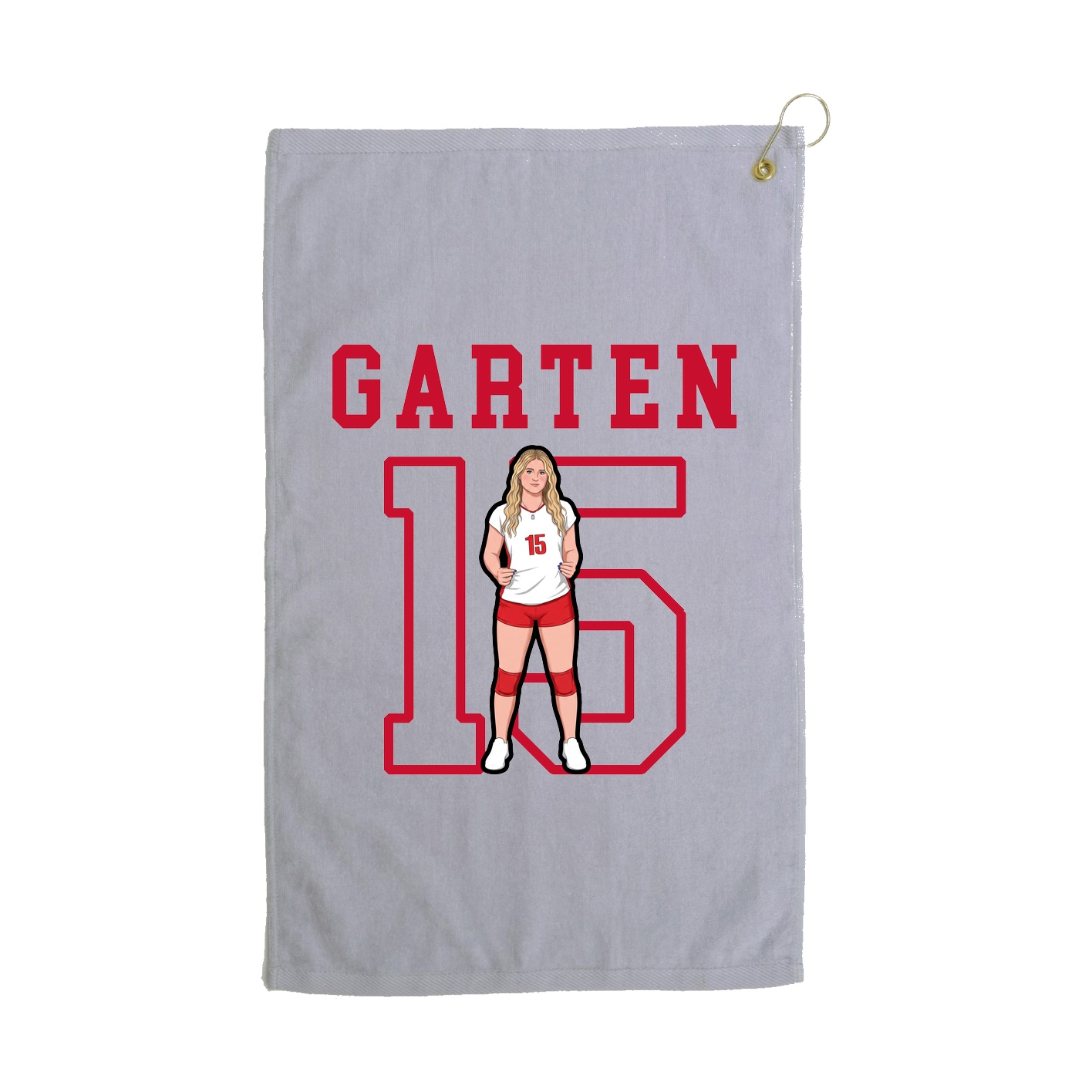Golf Towel — Shirsey in Grey