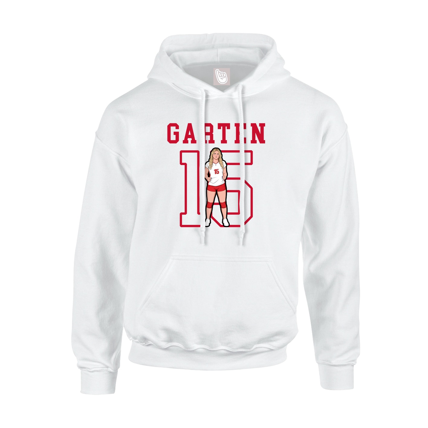 Youth Hoodie — Shirsey in White