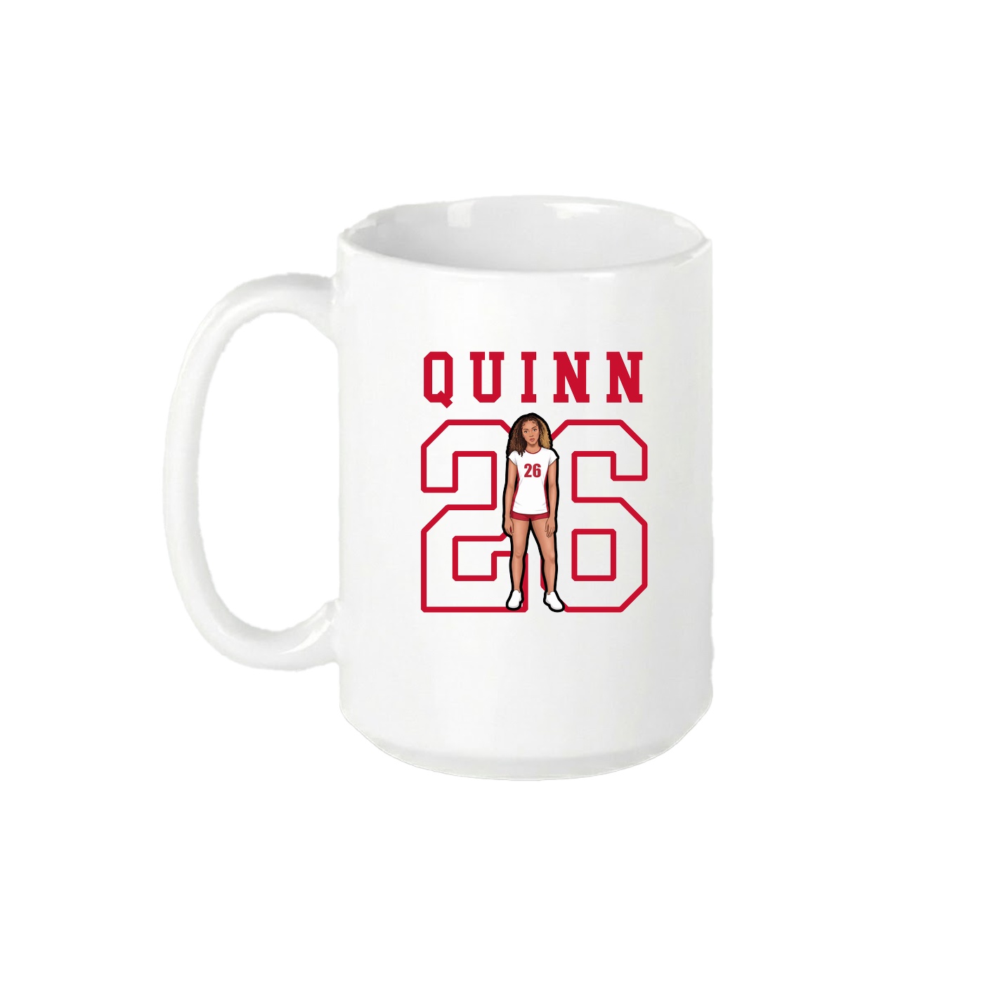 15oz Coffee Mug — Shirsey in White