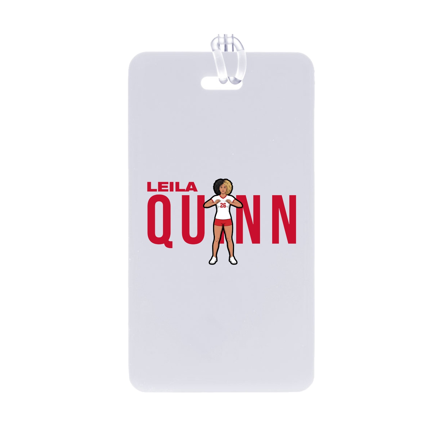 Bag Tag — Player Name in Classic