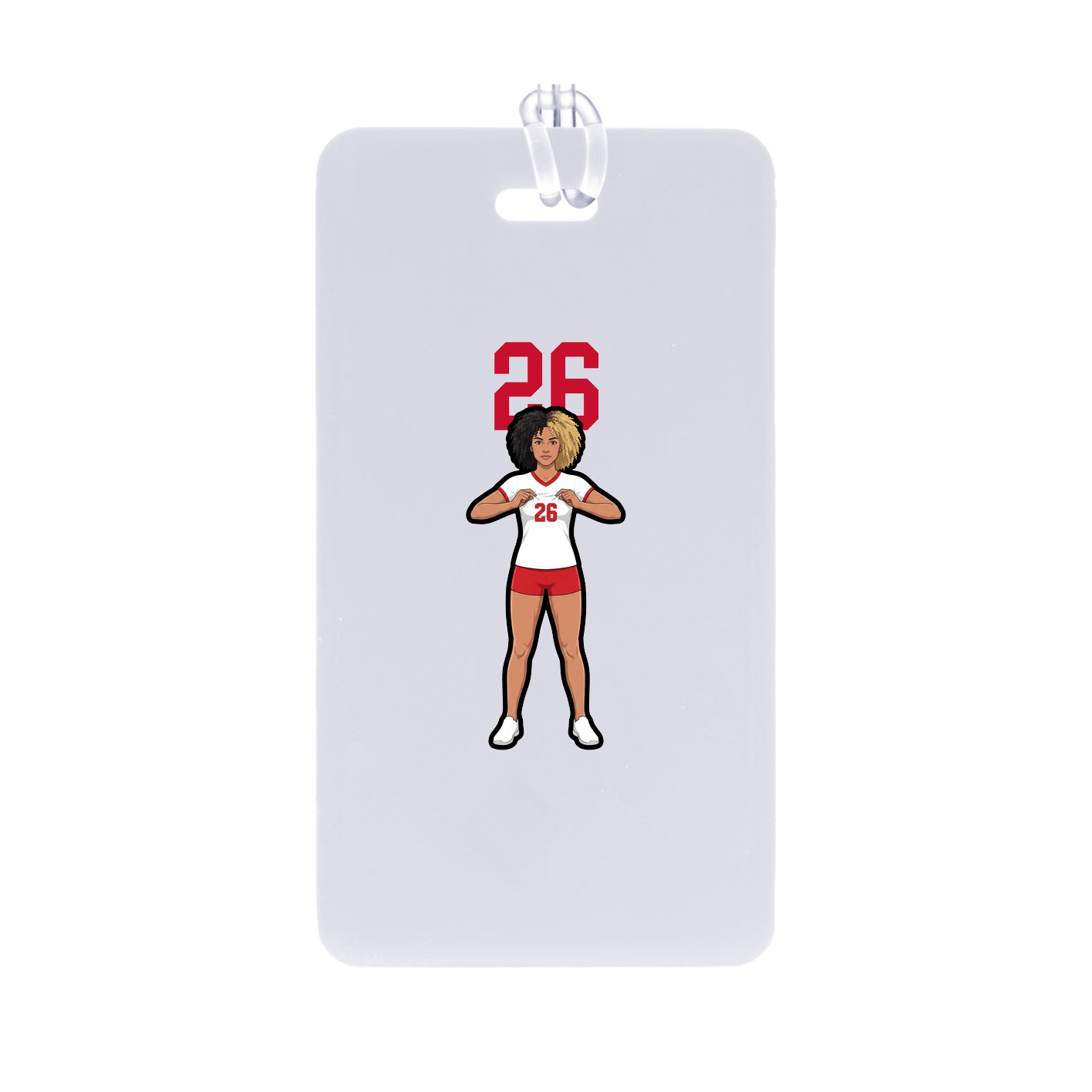 Bag Tag — Number Top in Classic