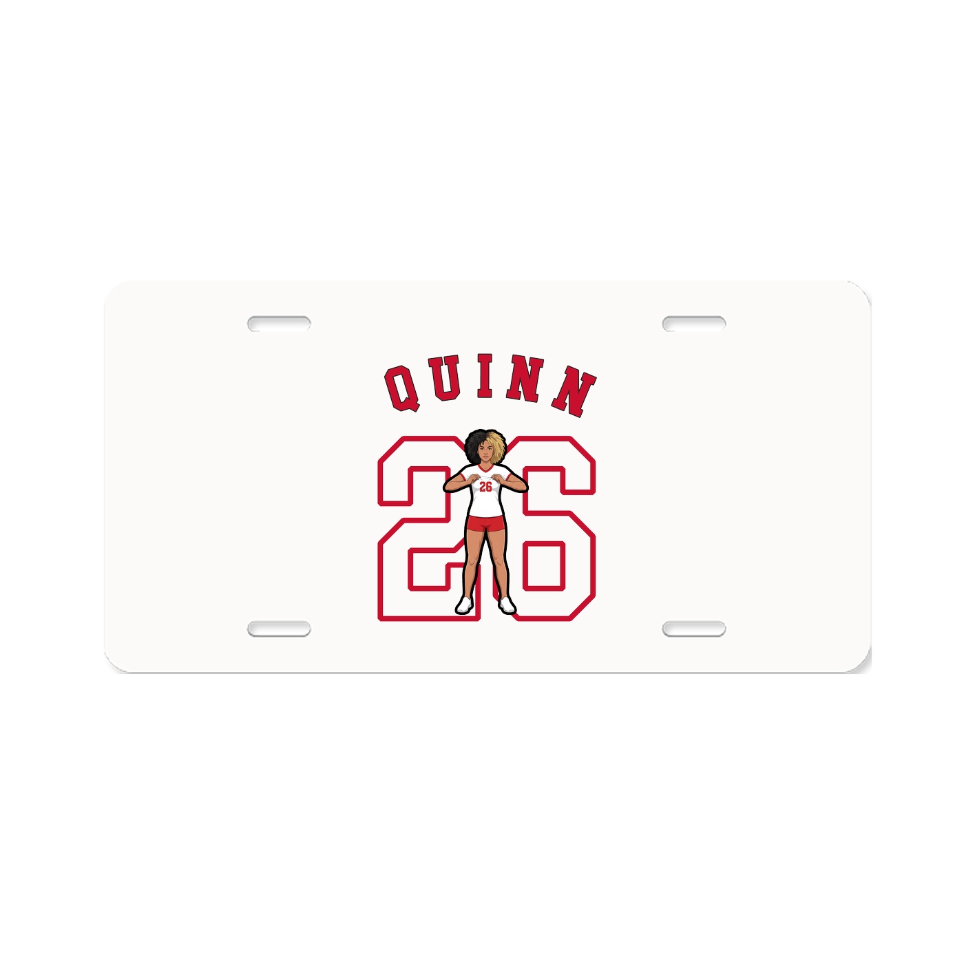 License Plate — Shirsey Arch in Classic