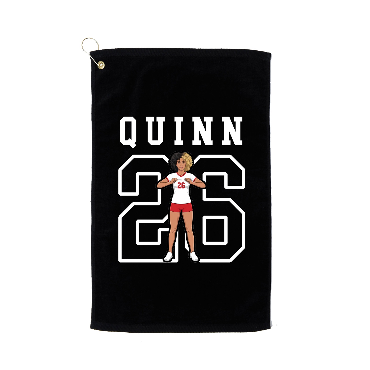 Golf Towel — Shirsey in Black