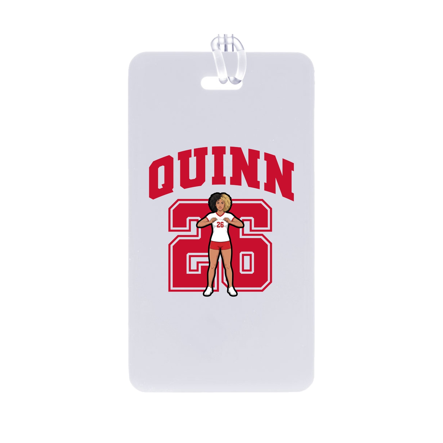 Bag Tag — Number in Classic
