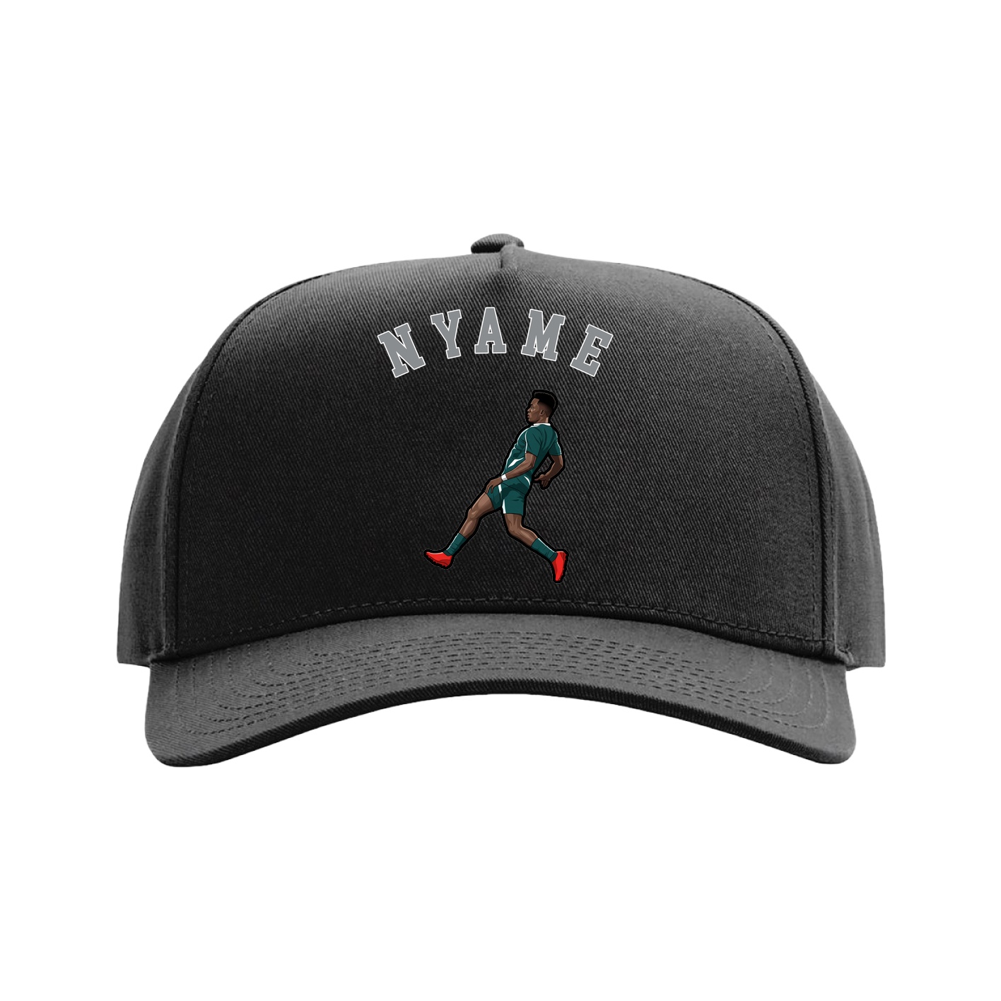 Full Fabric Five-Panel Champ Cap