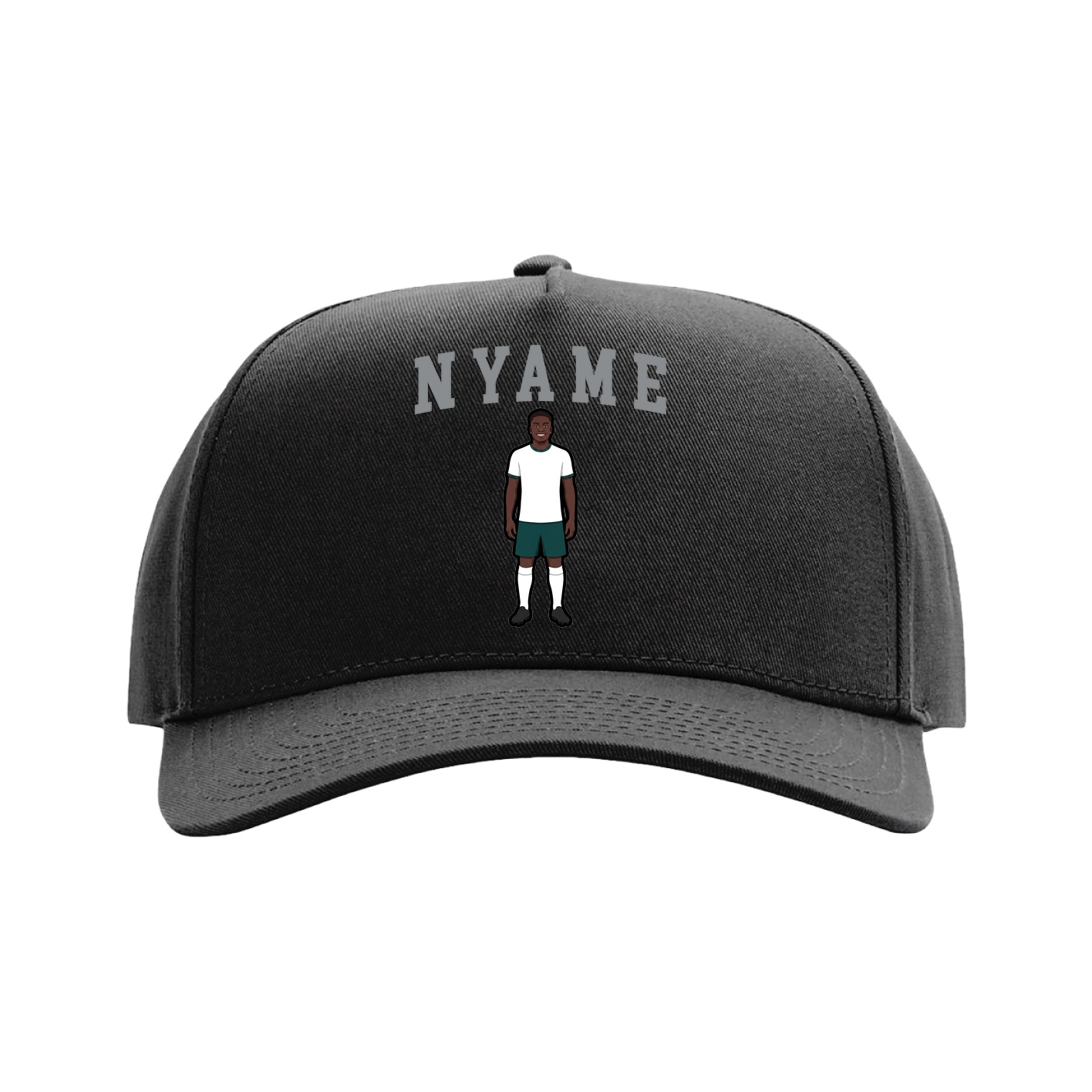 Full Fabric Five-Panel Champ Cap