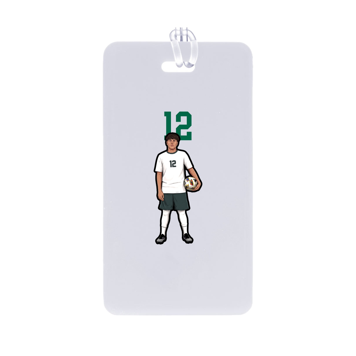 Bag Tag — Number Top in Classic