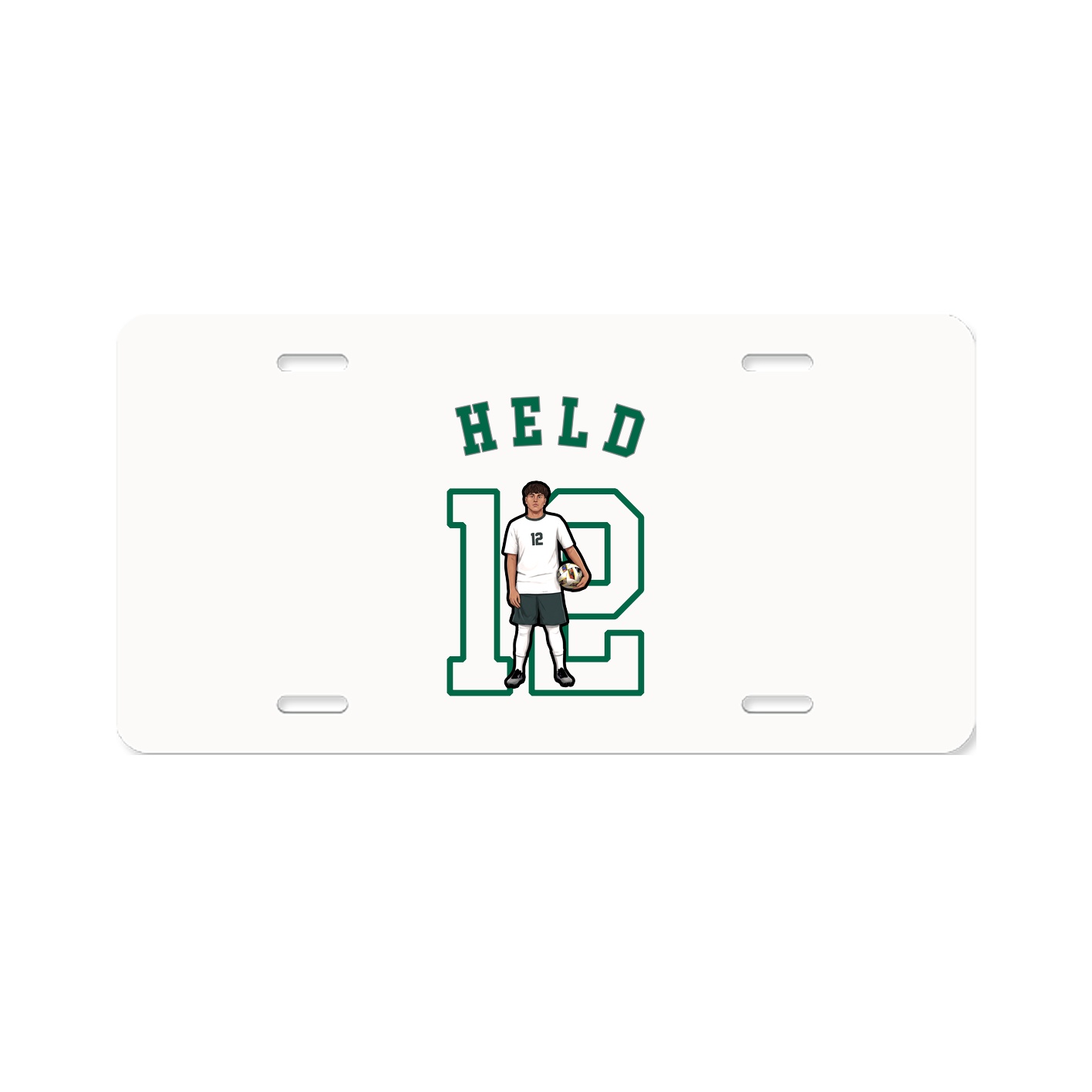 License Plate — Shirsey Arch in Classic