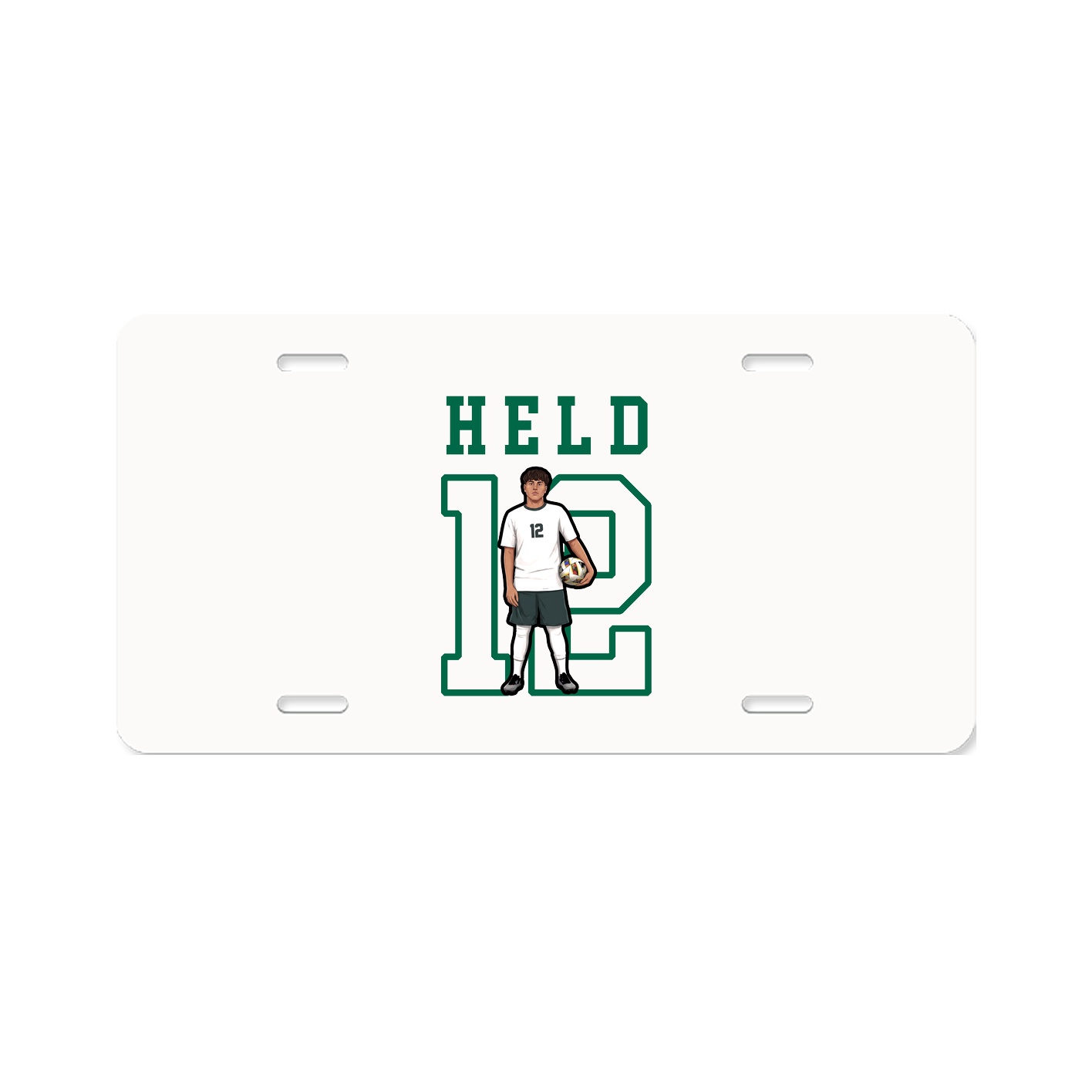 License Plate — Shirsey in Classic