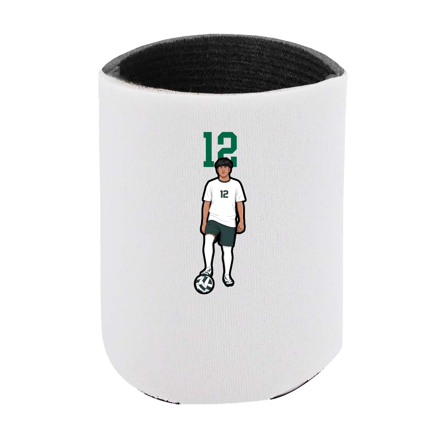 Can Holder — Number Top in White